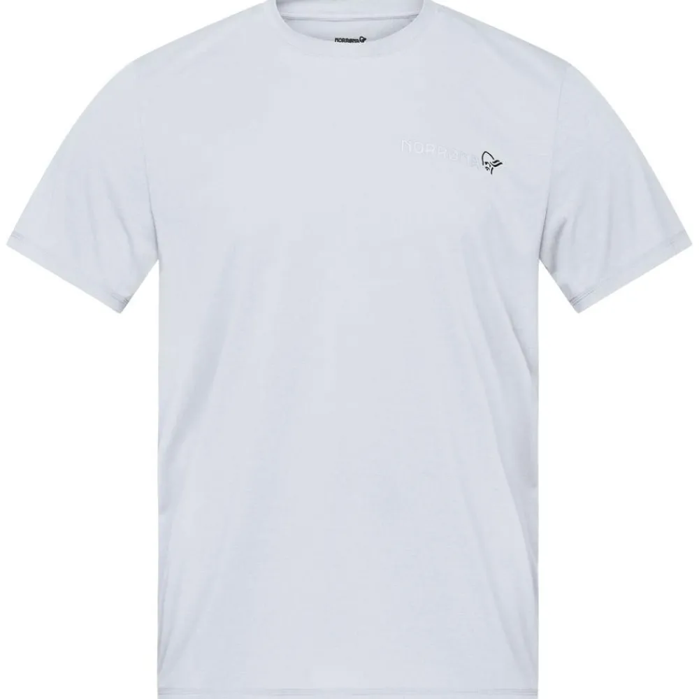 T-Shirt Randonnée<Norrona Tee-shirt de rando Femund Tech Snow White
