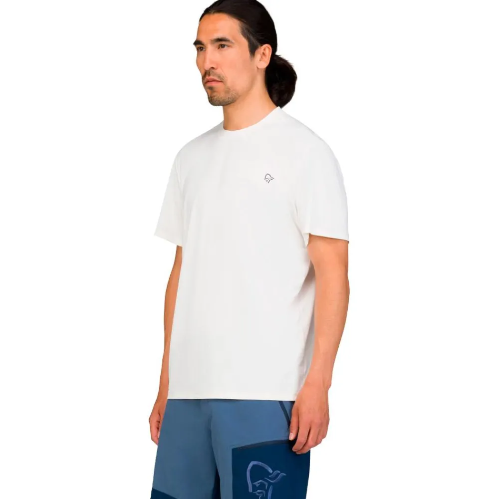 T-Shirt Randonnée<Norrona Tee-shirt de rando Femund Tech Snow White