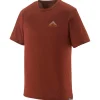 Tee-shirt de rando M's Cap Cool Merino Graphic Shirt Driftways Dried Vanilla Tee Shirt|T-Shirt Randonnée