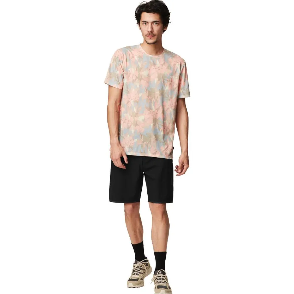 New Tee-shirt de rando Timont Printed Ss Tech Eden Garden T-Shirt Randonnée