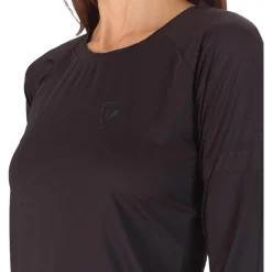 Best Tee-shirt de rando W SKPR Ls Tee Black T-Shirt Randonnée