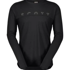 T-Shirt Randonnée<Scott Tee-shirt de rando Tee M's Defined Merino Long Sleeve Black