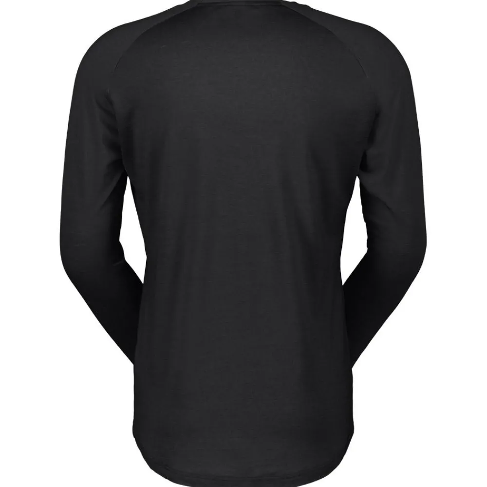 T-Shirt Randonnée<Scott Tee-shirt de rando Tee M's Defined Merino Long Sleeve Black