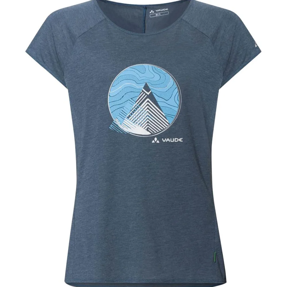 Tee Shirt|T-Shirt Escalade<Vaude Tee-shirt de rando Women's Tekoa T-Shirt II Dark Sea Dark Sea
