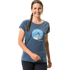 Tee Shirt|T-Shirt Escalade<Vaude Tee-shirt de rando Women's Tekoa T-Shirt II Dark Sea Dark Sea