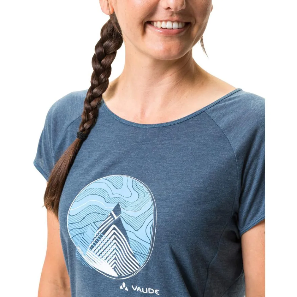 Tee Shirt|T-Shirt Escalade<Vaude Tee-shirt de rando Women's Tekoa T-Shirt II Dark Sea Dark Sea
