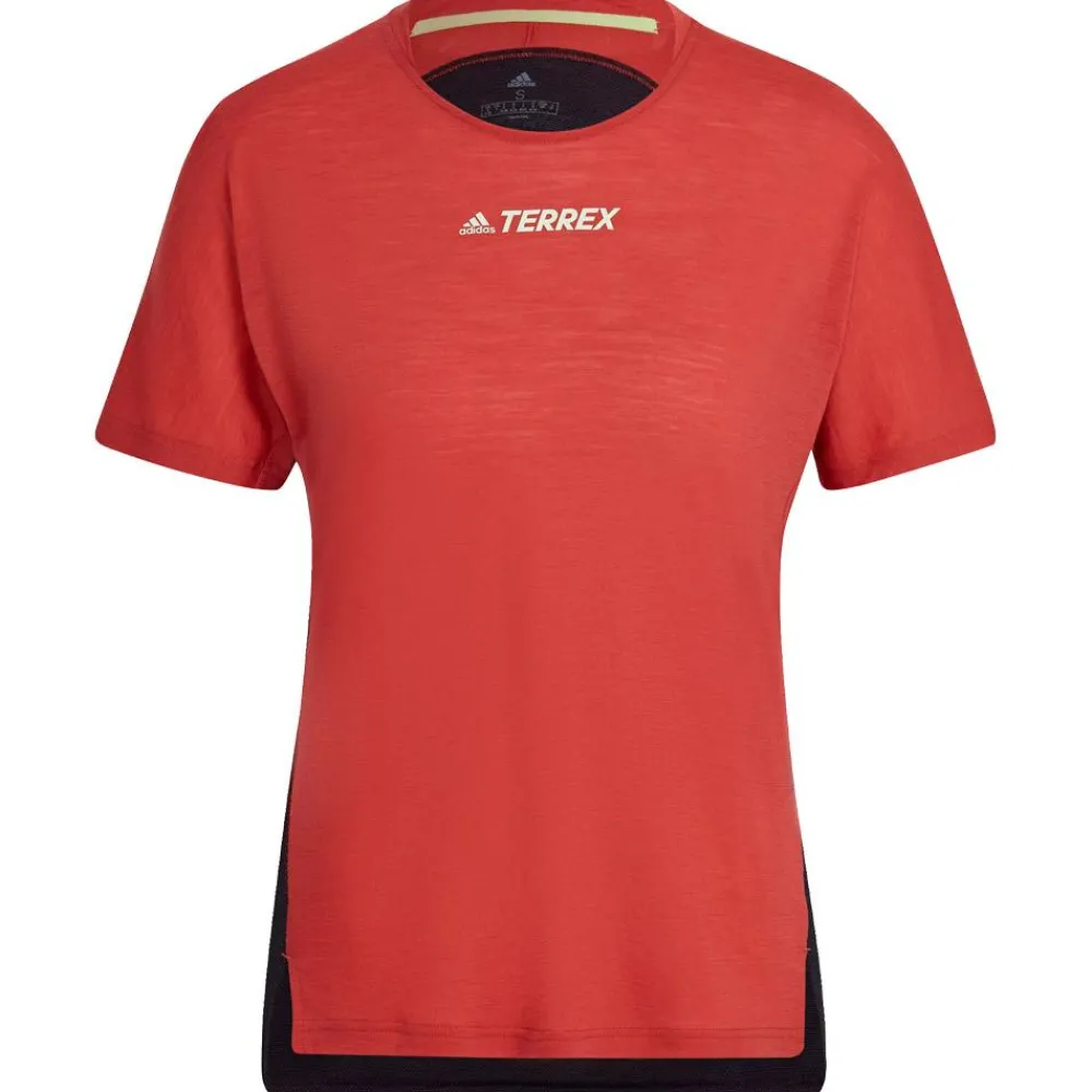 Hot Tee-shirt de trail Agravic Pro Wool Women Altered Amber T-Shirt Trail|Vêtements De Trail