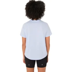 New Tee-shirt de trail Fujitrail Logo Ss Top Blue Fade T-Shirt Trail|Vêtements De Trail