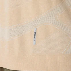 Tee-shirt de trail Road Seamless Ss Top Cream T-Shirt Trail|Vêtements De Trail