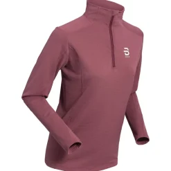 Best Tee-shirt de trail Half Zip Grid W Wild Berry T-Shirt Trail|Vêtements De Trail