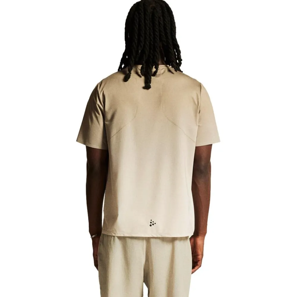 Outlet Tee-shirt de trail Pro Trail Short Sleeve Tee 2 M Hay T-Shirt Trail|Vêtements De Trail