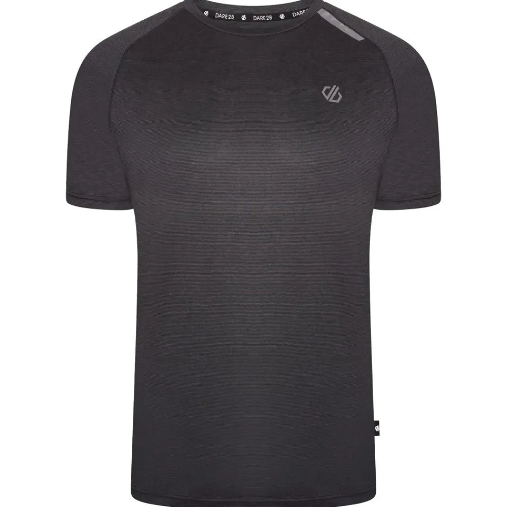 Online Tee-shirt de trail Persist Tee Black Marl T-Shirt Trail|Vêtements De Trail