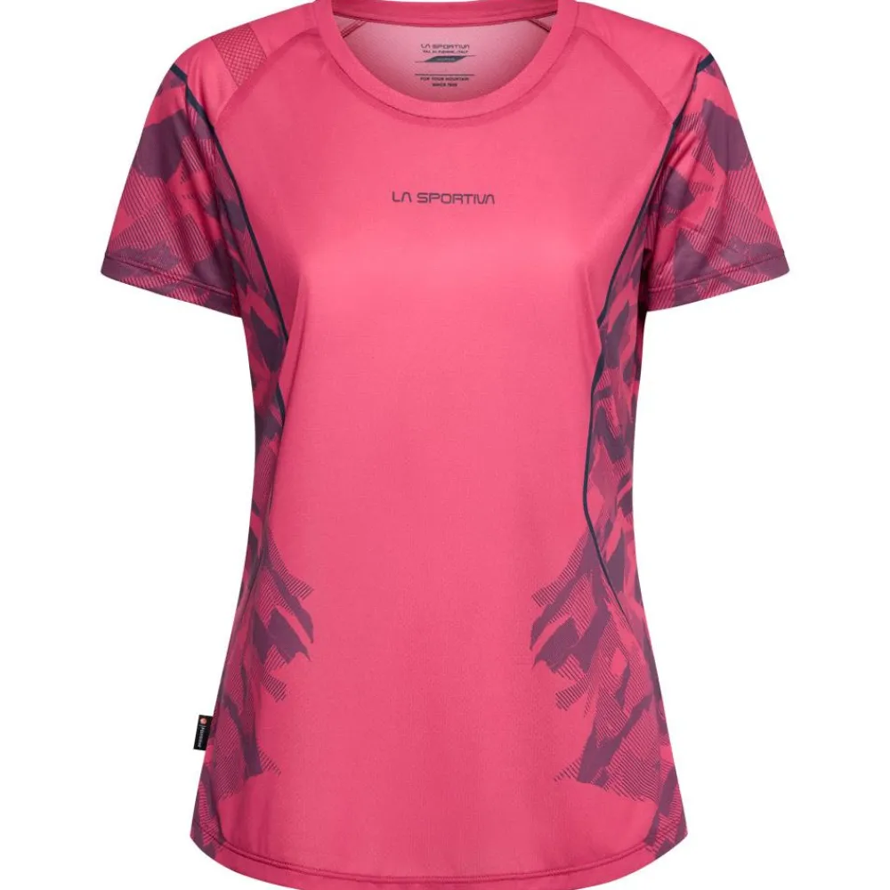 T-Shirt Trail|Vêtements De Trail<La Sportiva Tee-shirt de trail Pacer T-Shirt W Rosebay Night Sky