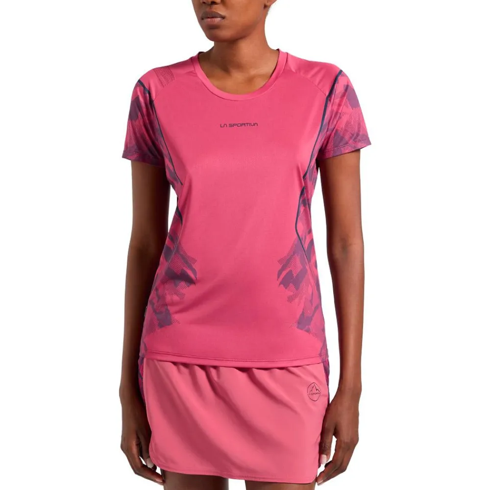 T-Shirt Trail|Vêtements De Trail<La Sportiva Tee-shirt de trail Pacer T-Shirt W Rosebay Night Sky