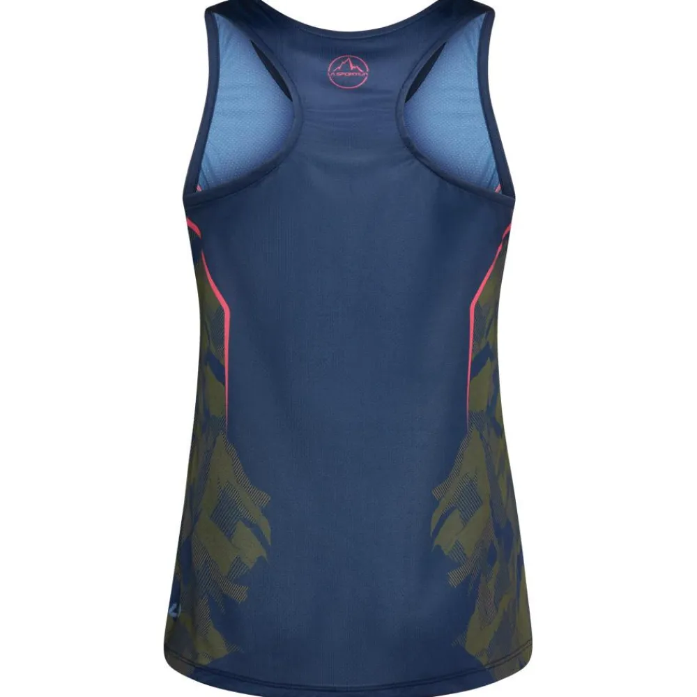 T-Shirt Trail|Vêtements De Trail<La Sportiva Tee-shirt de trail Pacer Tank W Night Sky Rosebay