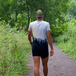 Tee-shirt de trail Le Sunset Blanc Blanc T-Shirt Trail|Vêtements De Trail
