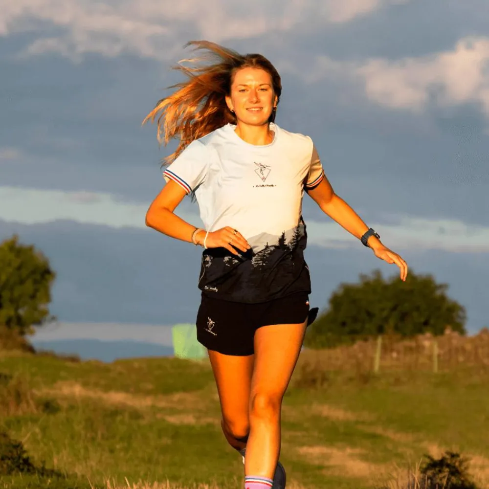 T-Shirt Trail|Vêtements De Trail<Le Colibri Frenchy Tee-shirt de trail Le Sunset F