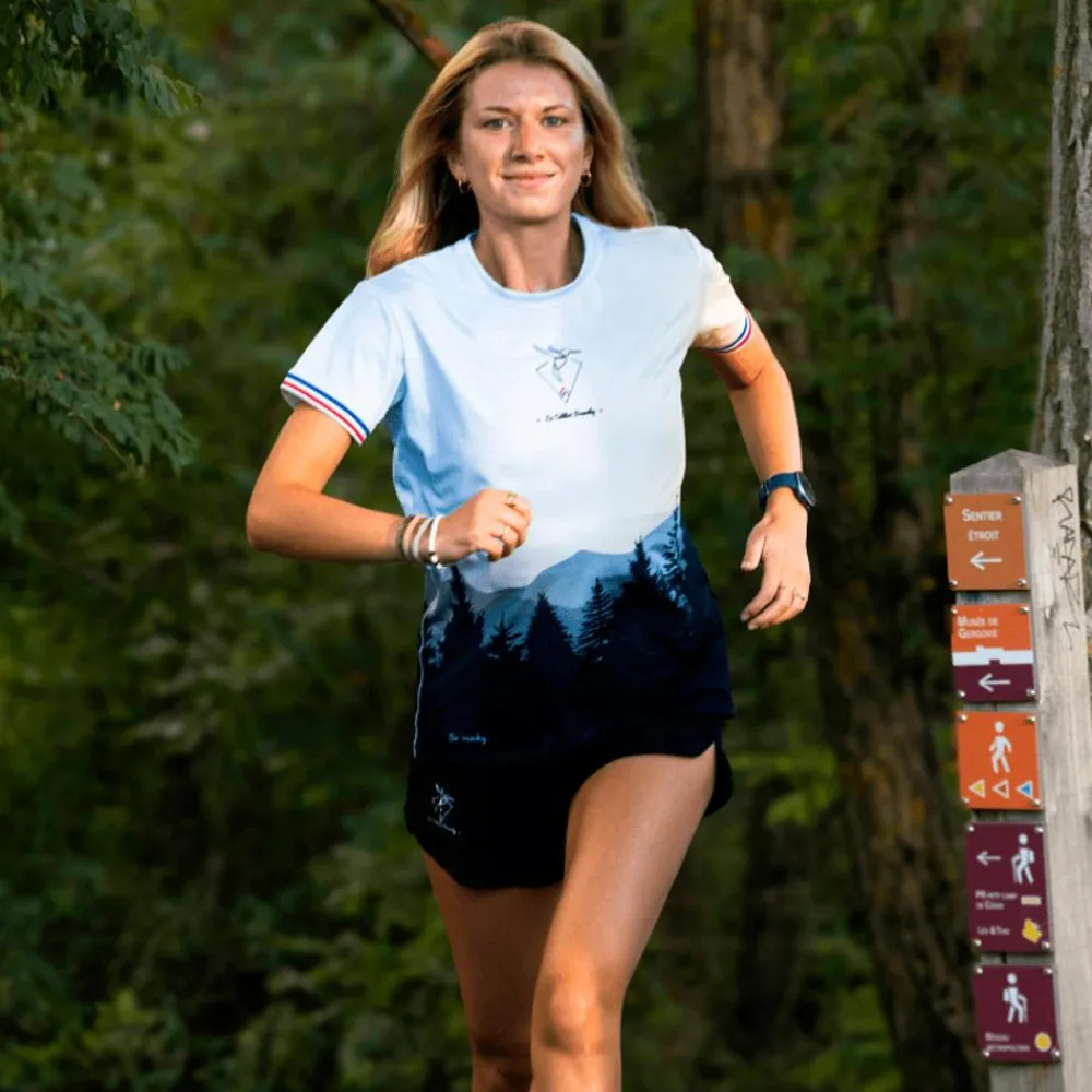 T-Shirt Trail|Vêtements De Trail<Le Colibri Frenchy Tee-shirt de trail Le Sunset F
