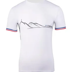 T-Shirt Trail|Vêtements De Trail<Le Colibri Frenchy Tee-shirt de trail L’auvergnat Blanc