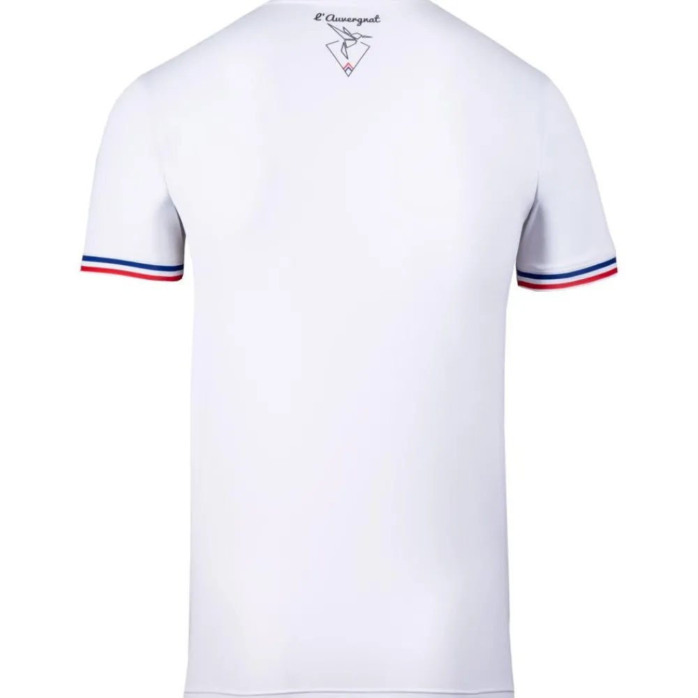 T-Shirt Trail|Vêtements De Trail<Le Colibri Frenchy Tee-shirt de trail L’auvergnat Blanc