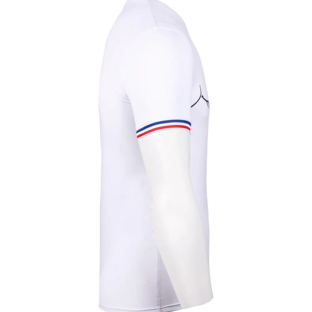 T-Shirt Trail|Vêtements De Trail<Le Colibri Frenchy Tee-shirt de trail L’auvergnat Blanc