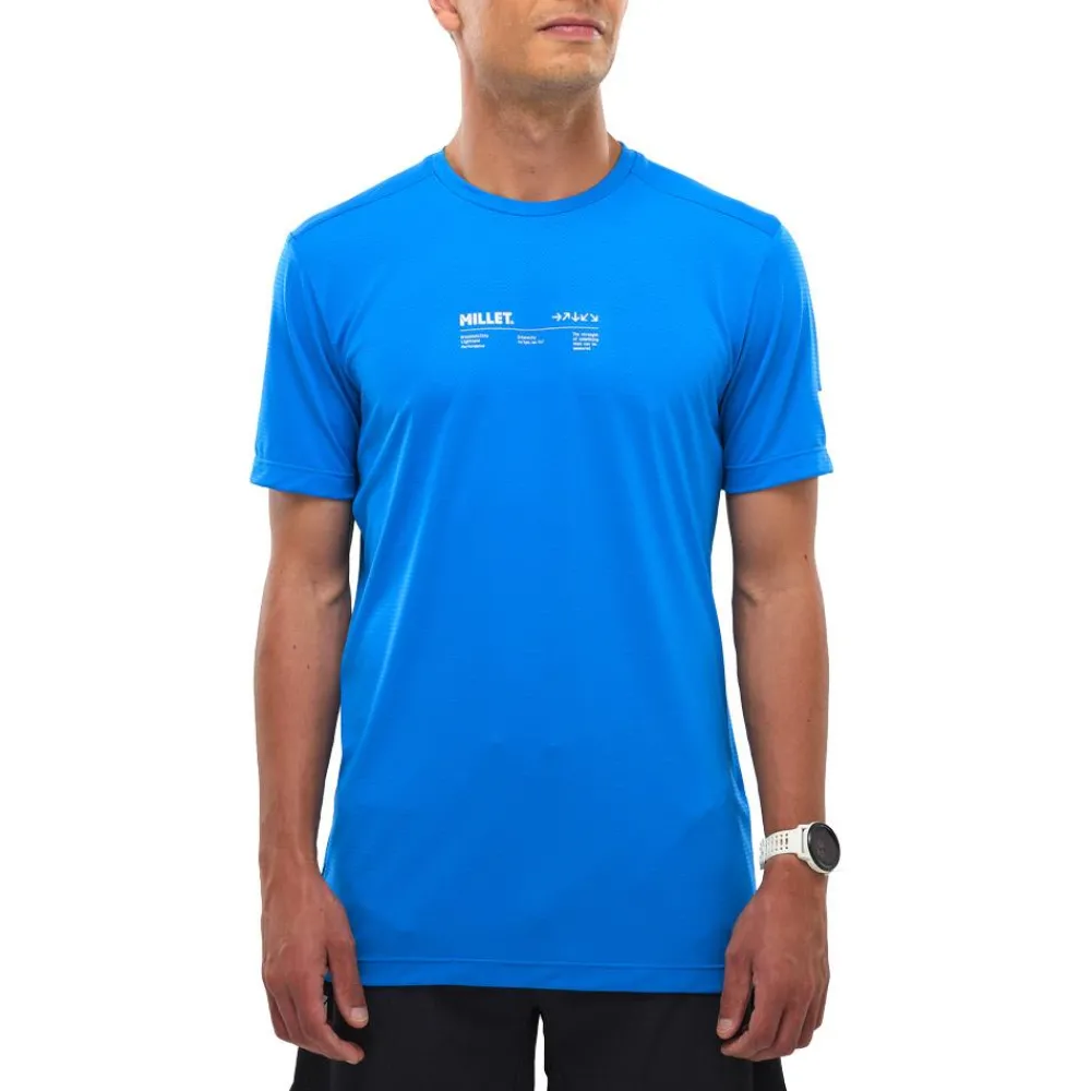 Online Tee-shirt de trail Intense Essential Tee Shirt Short Sleeve M Icon Blue T-Shirt Trail|Vêtements De Trail
