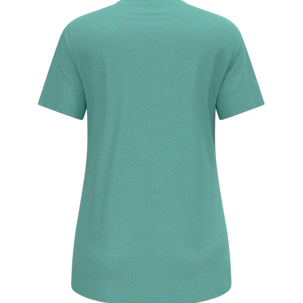 T-Shirt Trail|T-Shirt Randonnée<Odlo Tee-shirt de trail Active 365 Linencool T-Shirt Crew Neck SS Wmn Aqua Haze Melange