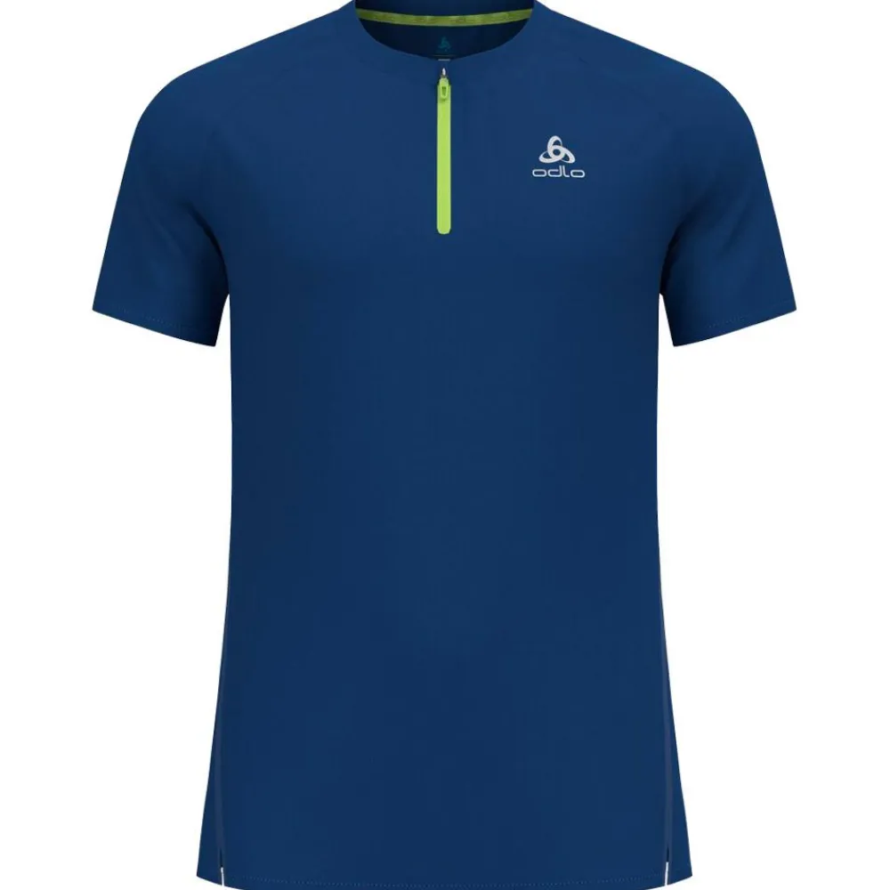 Best Tee-shirt de trail Axalp Trail T'Shirt S/S 1/2 Zip Limoges T-Shirt Trail|Vêtements De Trail