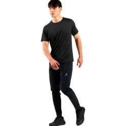T-Shirt Trail|Vêtements De Trail<Odlo Tee-shirt de trail Essential 365 Tee Shirt Crew Neck Short Sleeve Black Melange