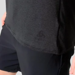 T-Shirt Trail|Vêtements De Trail<Odlo Tee-shirt de trail Essential 365 Tee Shirt Crew Neck Short Sleeve Black Melange