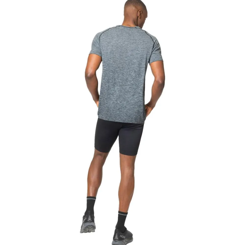 T-Shirt Trail|T-Shirt Randonnée<Odlo Tee-shirt de trail Essential Seamless T-Shirt Crew Neck SS Grey Melange