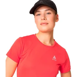 T-Shirt Trail|Vêtements De Trail<Odlo Tee-shirt de trail Tee Shirt Crew Neck Short Sleeve Essential Flyer Cayenne