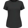 Discount Tee-shirt de trail Tee Shirt Crew Neck Essential Short Sleeve Black Melange T-Shirt Trail|Vêtements De Trail