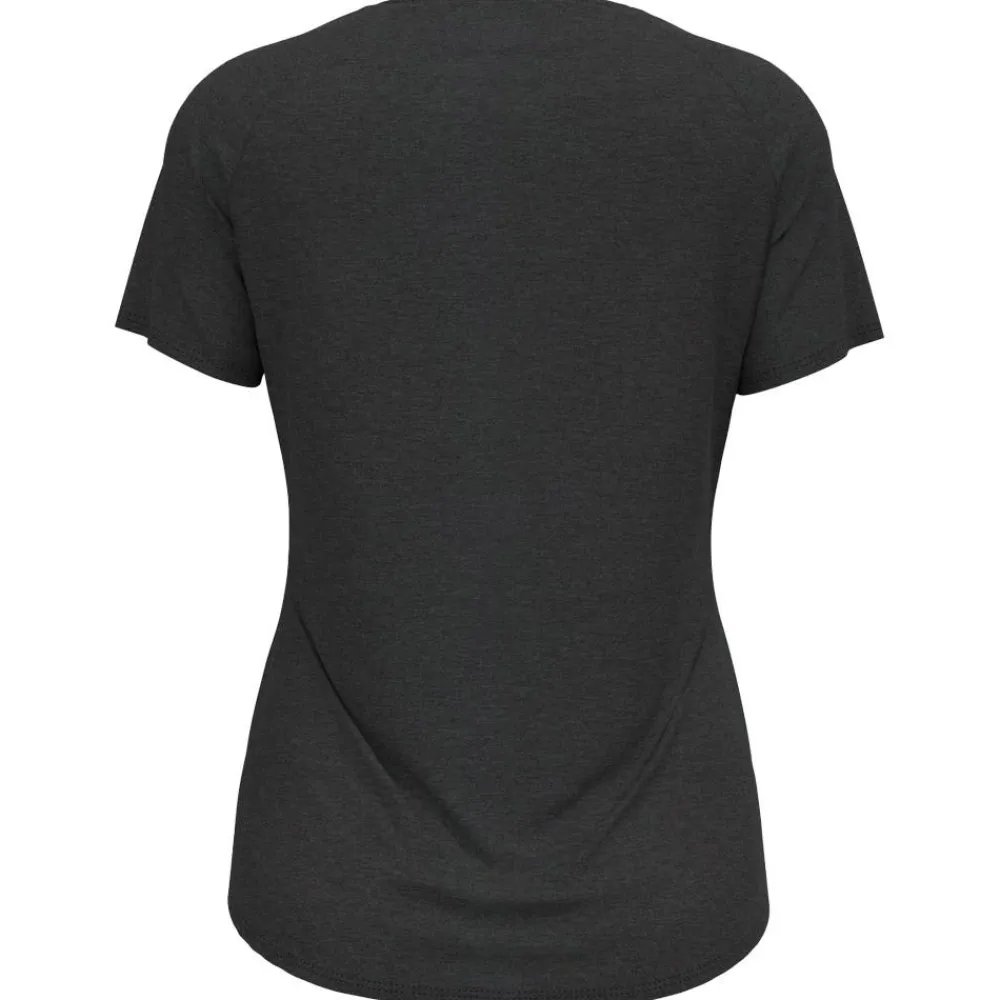 Discount Tee-shirt de trail Tee Shirt Crew Neck Essential Short Sleeve Black Melange T-Shirt Trail|Vêtements De Trail