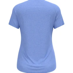 T-Shirt Trail|Vêtements De Trail<Odlo Tee-shirt de trail Tee Shirt Crew Neck Essential Short Sleeve Persian Jewel Melange
