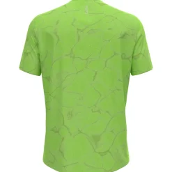 Vêtements De Trail|T-Shirt Trail<Odlo Tee-shirt de trail Zeroweight Engineered Chill Tec Sharp Green Melange