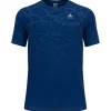Vêtements De Trail|T-Shirt Trail<Odlo Tee-shirt de trail Zeroweight Seamless Crew Neck Limoges