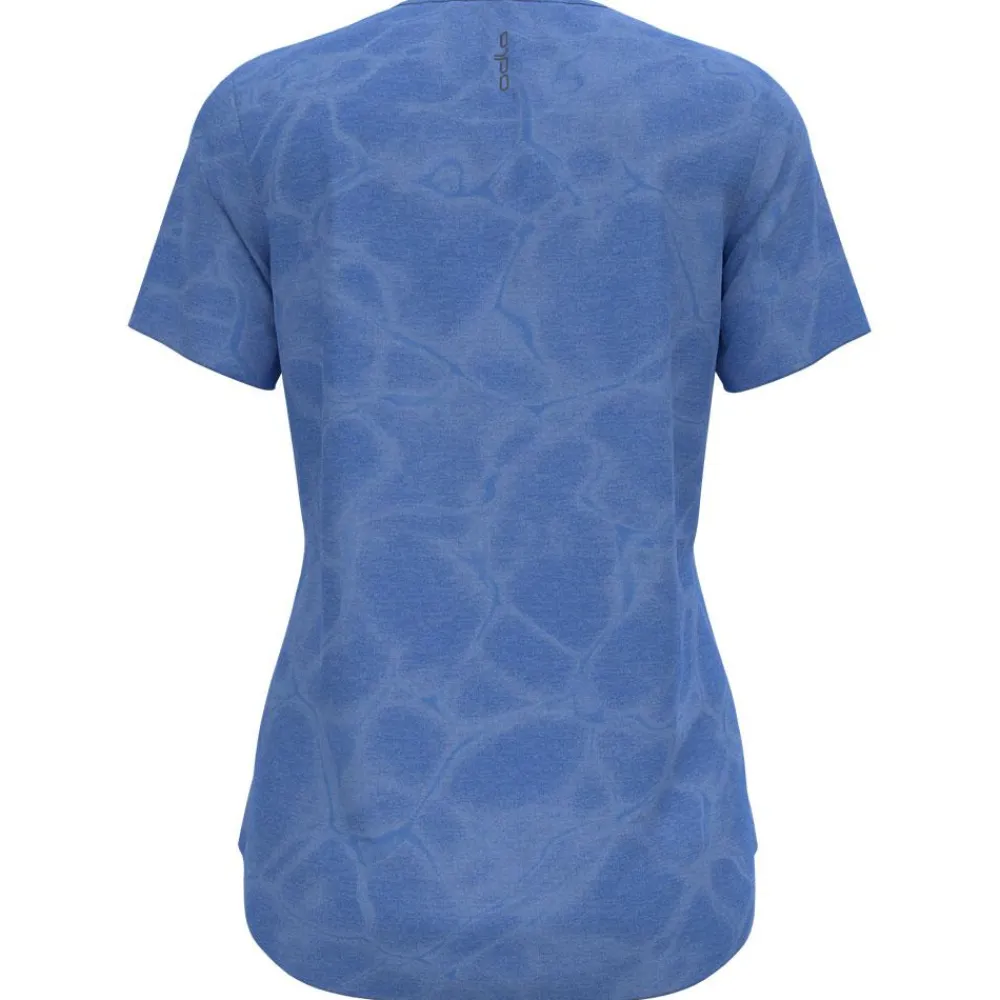 Clearance Tee-shirt de trail Zeroweight Engineered Chill-Tec W Persian Jewel Melange Vêtements De Trail|T-Shirt Trail