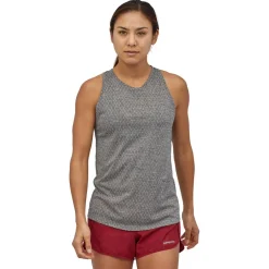 Vêtements De Trail|T-Shirt Trail<Patagonia Tee-shirt de trail W's Ridge Flow Tank Black