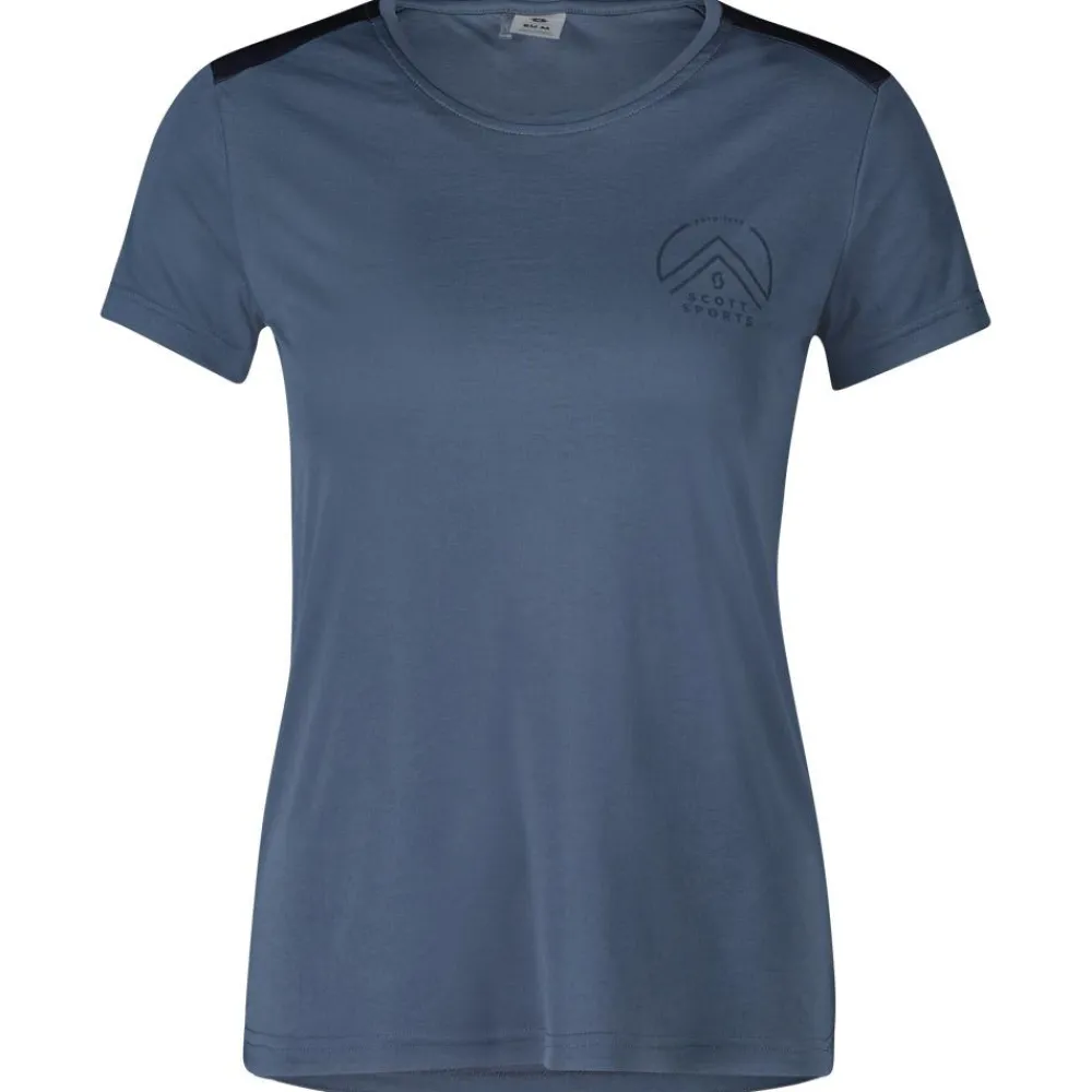 T-Shirt Trail|Vêtements De Trail<Scott Tee-shirt de trail Endurance Tech Shortsleeve W Metal Blue Dark Blue