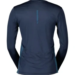 Best Tee-shirt de trail Endurance Tech Longsleeve W Dark Blue Metal Blue T-Shirt Trail|T-Shirt Randonnée