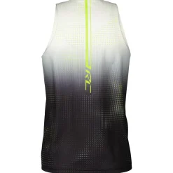 Clearance Tee-shirt de trail RC Run Men's Tank White Yellow T-Shirt Trail|Vêtements De Trail