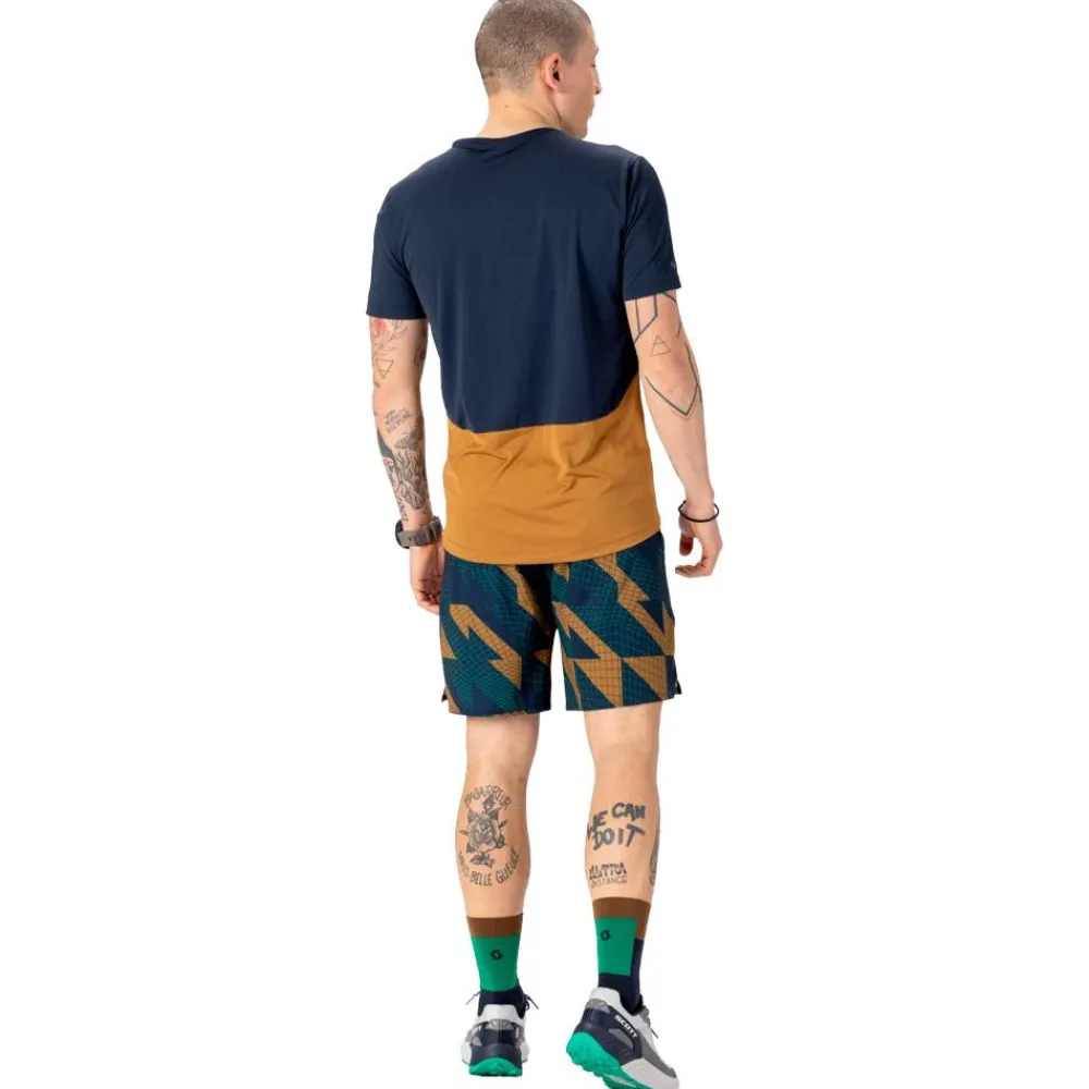 Online Tee-shirt de trail Tee M's Endurance Tech Short Sleeve Dark Blue Bread Brown Vêtements De Trail|T-Shirt Trail