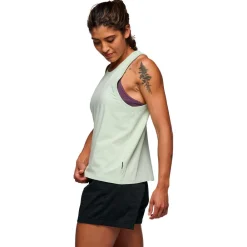T-Shirt Escalade|Vêtements Escalade<Black Diamond Tee-shirt d’escalade W Project Muscle Tank Foam Green