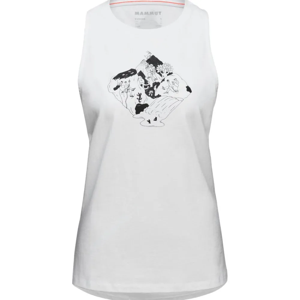 T-Shirt Escalade|T-Shirt Randonnée<Mammut Tee-shirt d’escalade Massone Tank Top W White