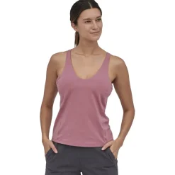 Hot Tee-shirt d’escalade W's Tadra Tank Light Evening Mauve Tee Shirt|T-Shirt Escalade