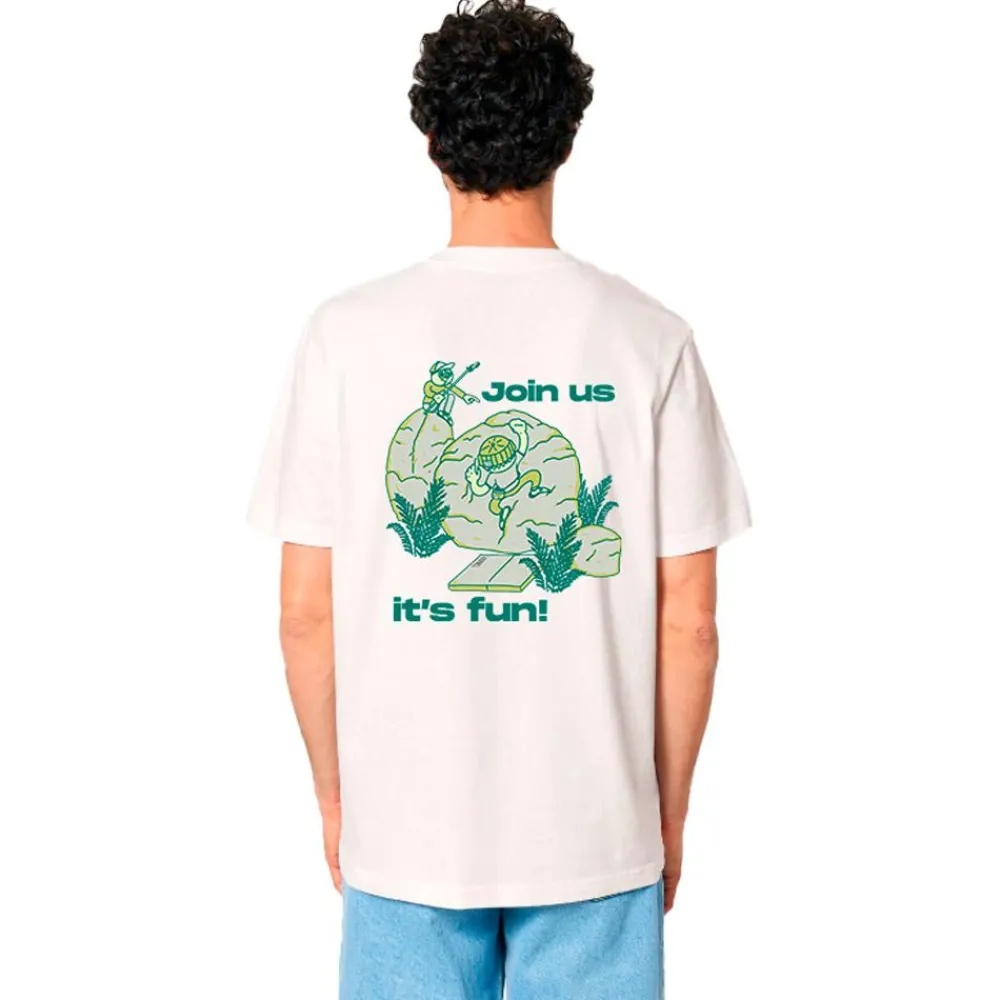 Discount Tee-shirt d’escalade X Join Us Tee Shirt Chalk T-Shirt Escalade|Vêtements Escalade