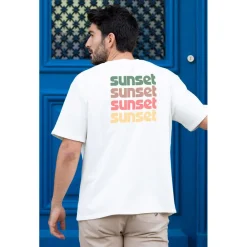 Clearance Tee-shirt Martin Sunset Cream Tee Shirt