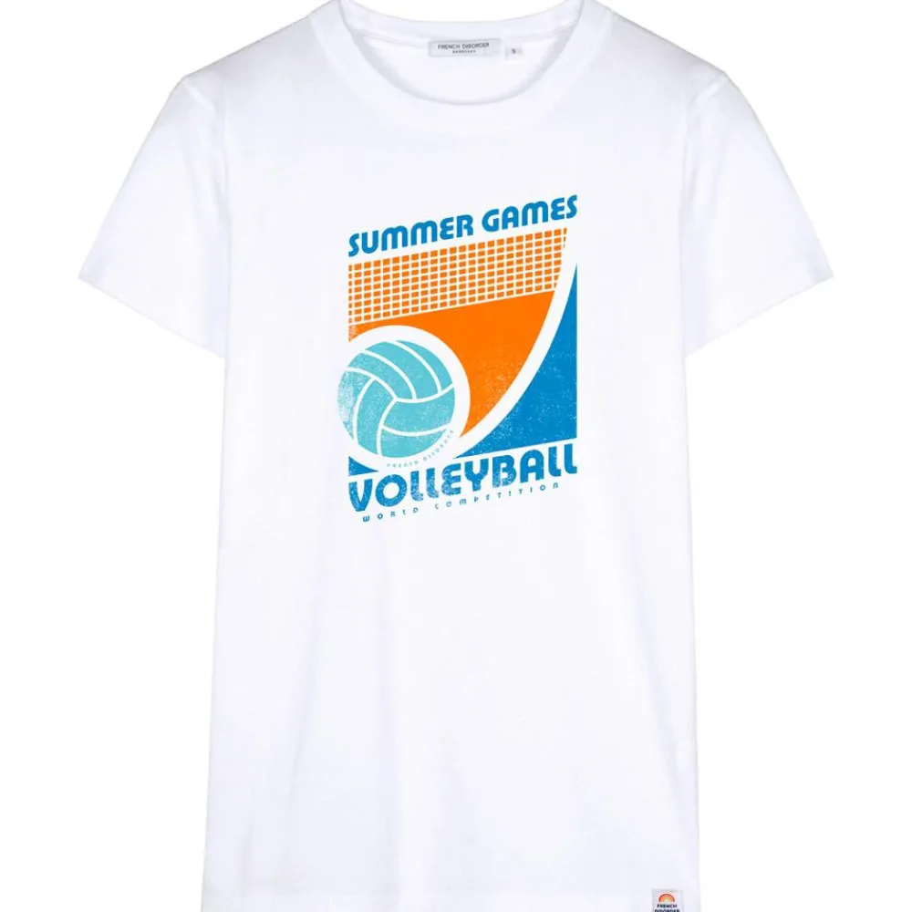Hot Tee-shirt Alex Volleyball White Tee Shirt