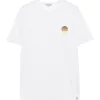 Discount Tee-shirt Mike Sunset White Tee Shirt